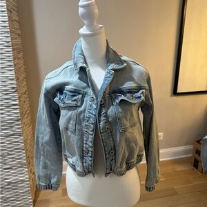 Abercrombie Kids Light Blue Denim Jacket